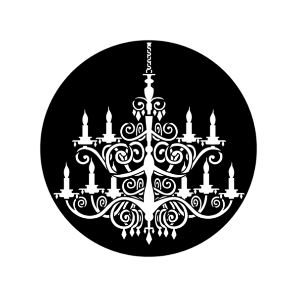 Apollo Metal Gobo 4243 Victorian Chandelier (Apollo ME4243)